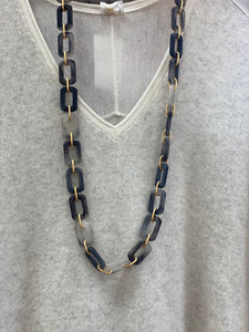 Large Acrylic Link Necklace