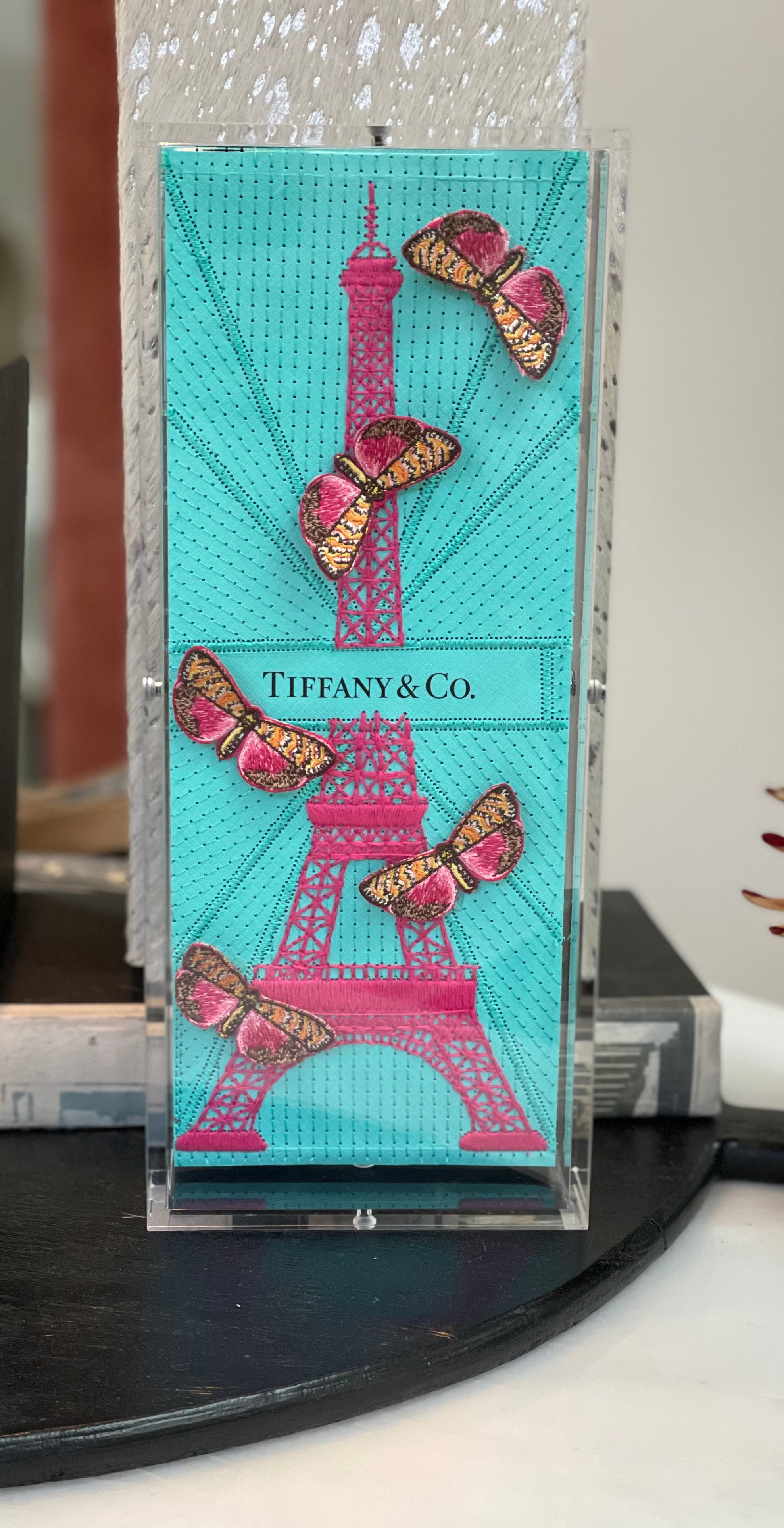 Petite Eiffel Tower in Tiffany & Co.